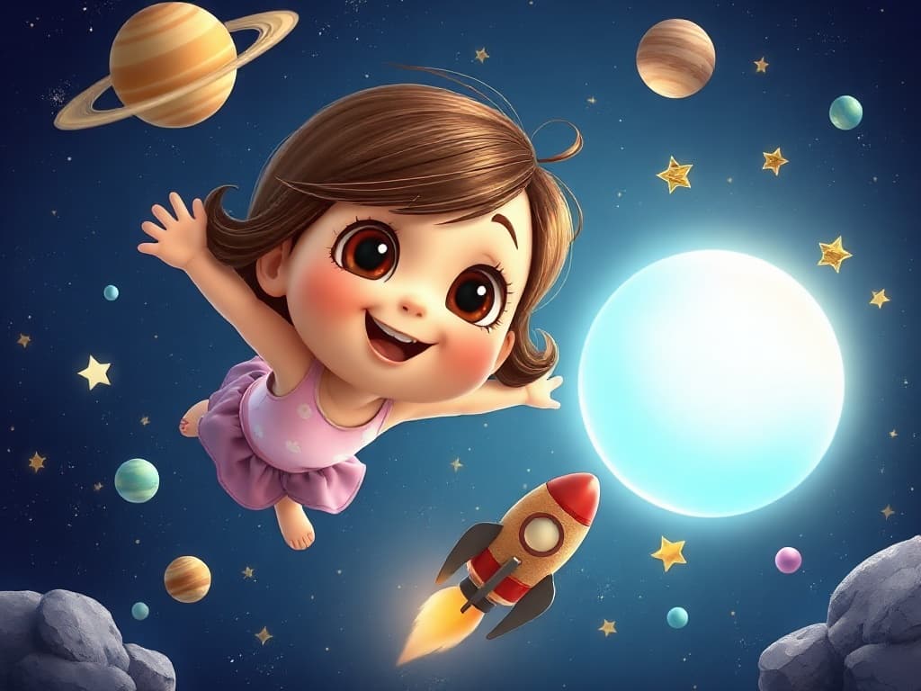 Lina, exploratrice des étoiles